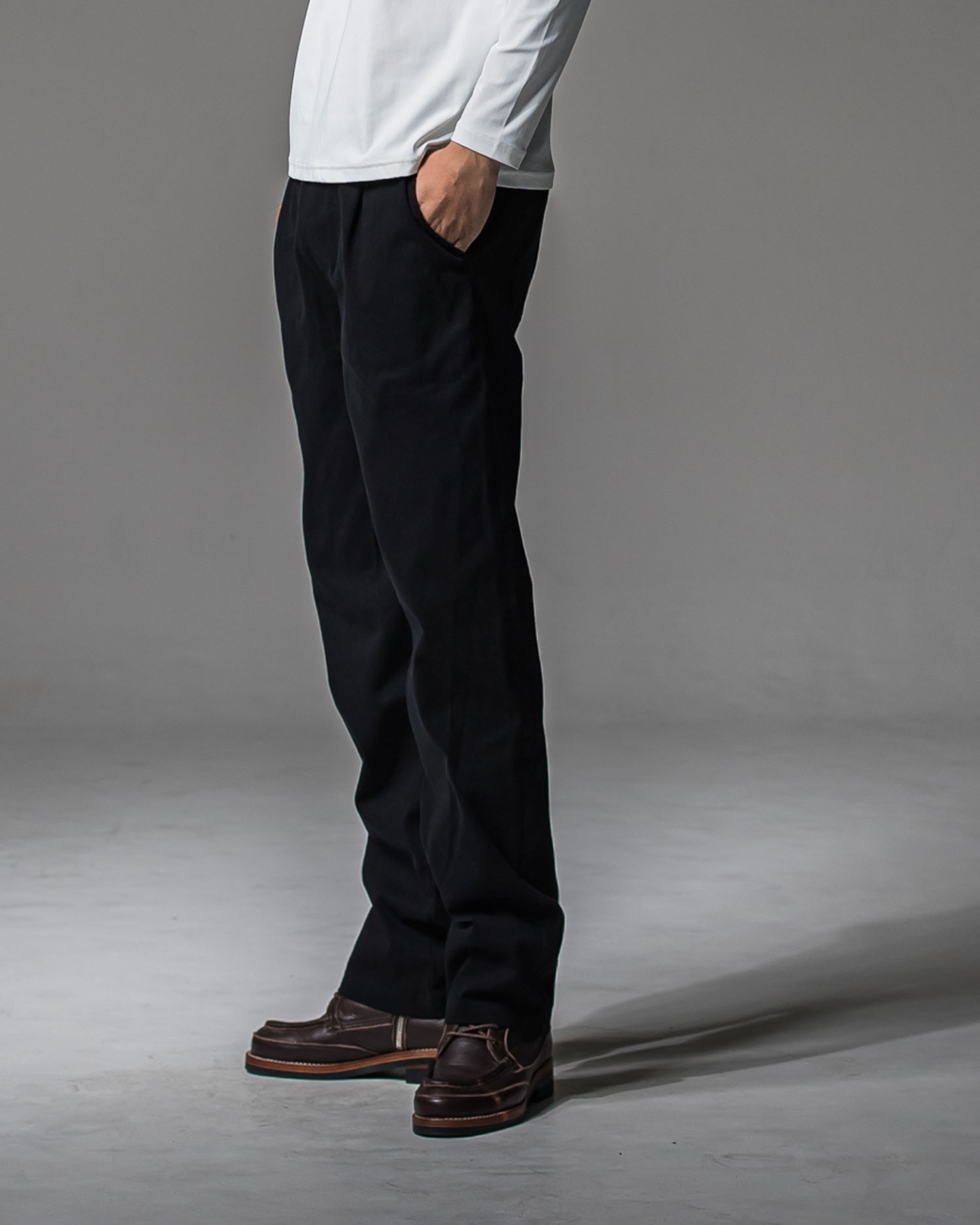 DENIM JERSEY WIDE PT