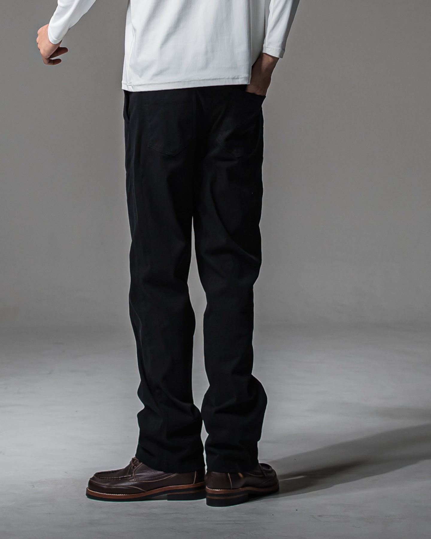 DENIM JERSEY WIDE PT