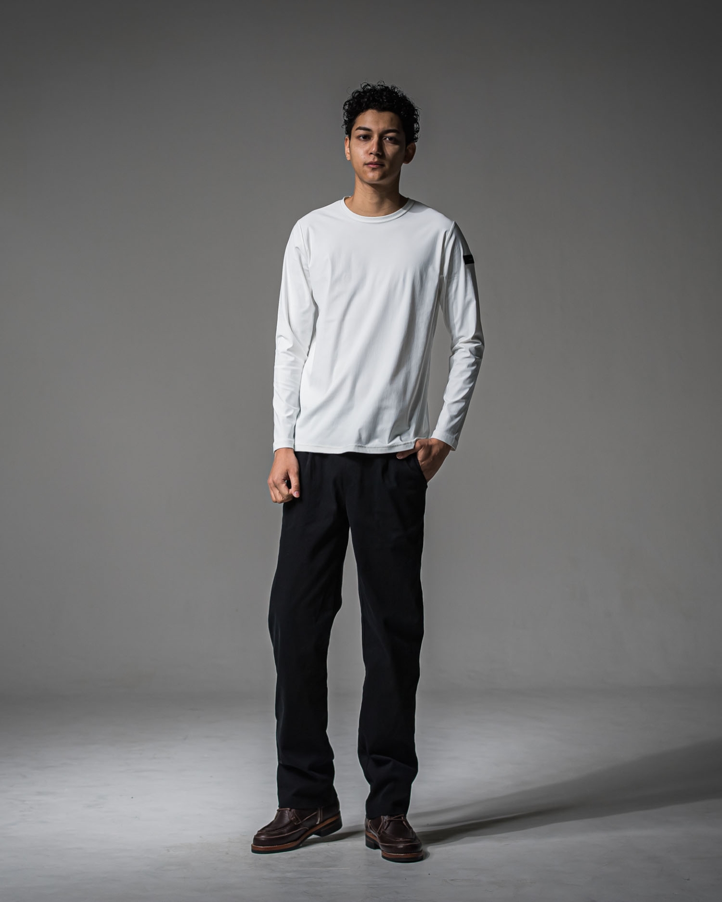 DENIM JERSEY WIDE PT