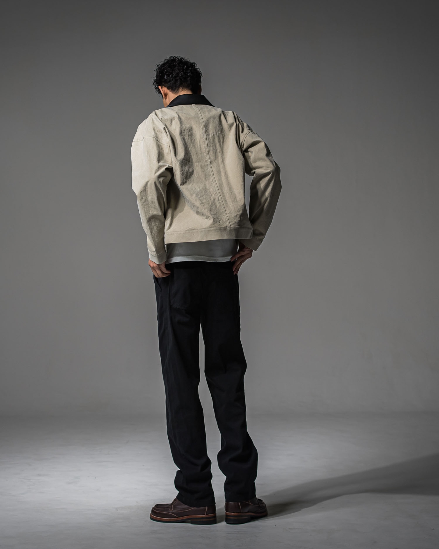 DENIM JERSEY WIDE PT