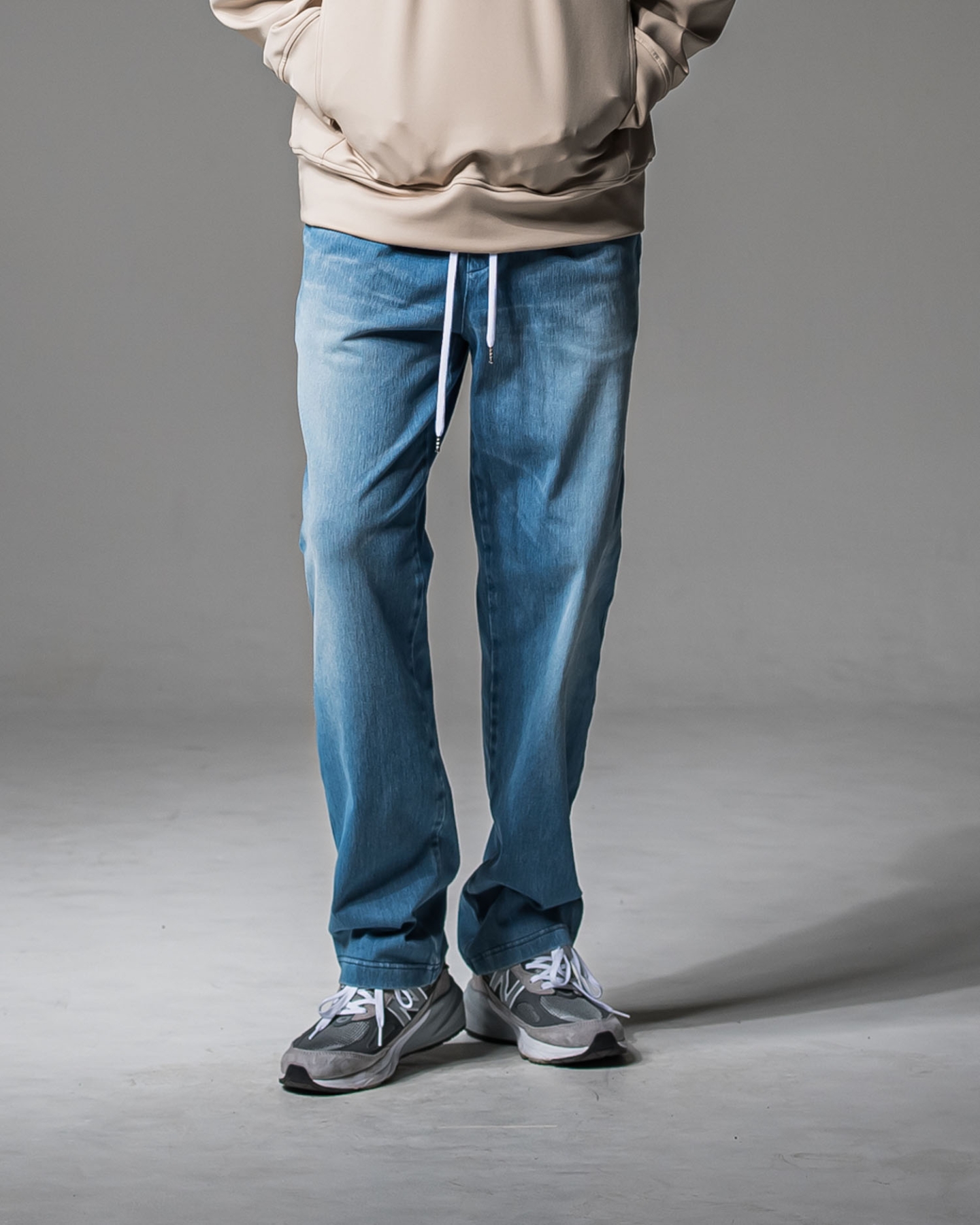 DENIM JERSEY WIDE PT