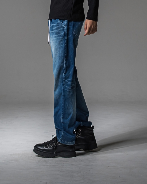 DENIM JERSEY WIDE PT