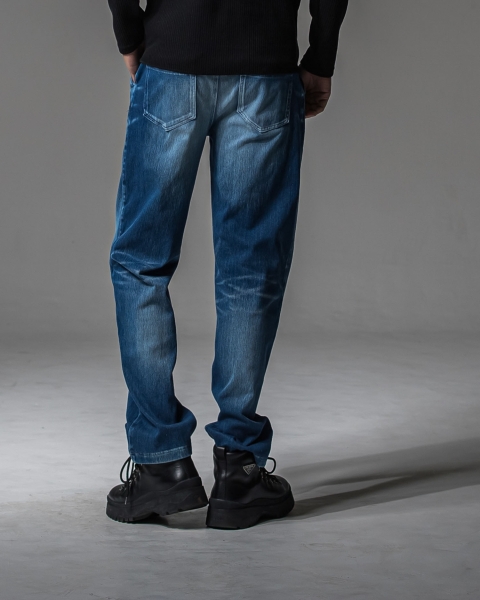 DENIM JERSEY WIDE PT