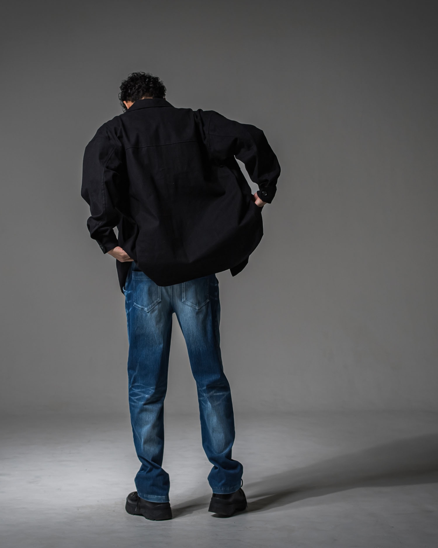 DENIM JERSEY WIDE PT