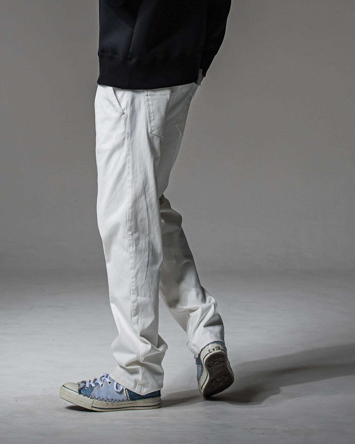 DENIM JERSEY WIDE PT