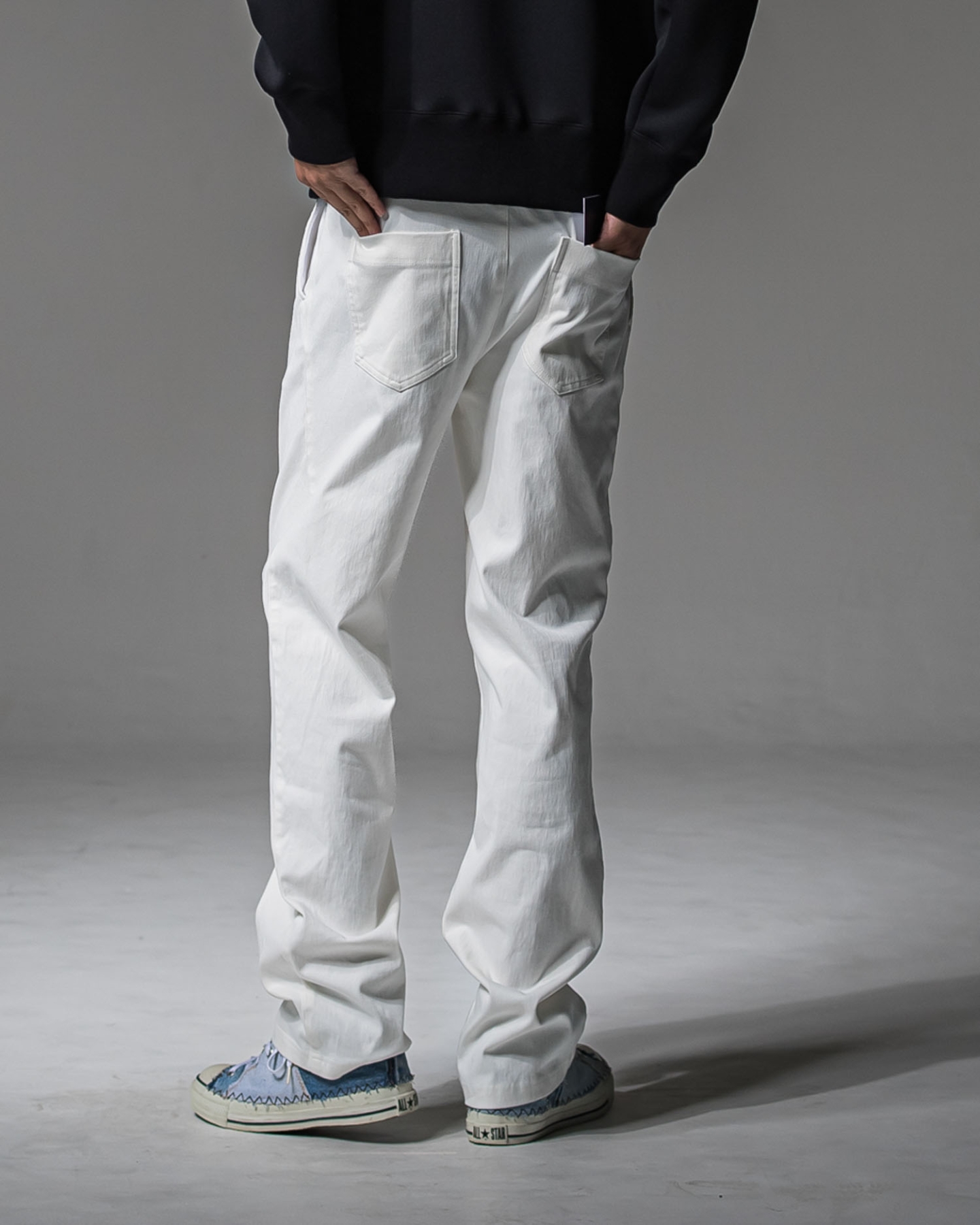 DENIM JERSEY WIDE PT