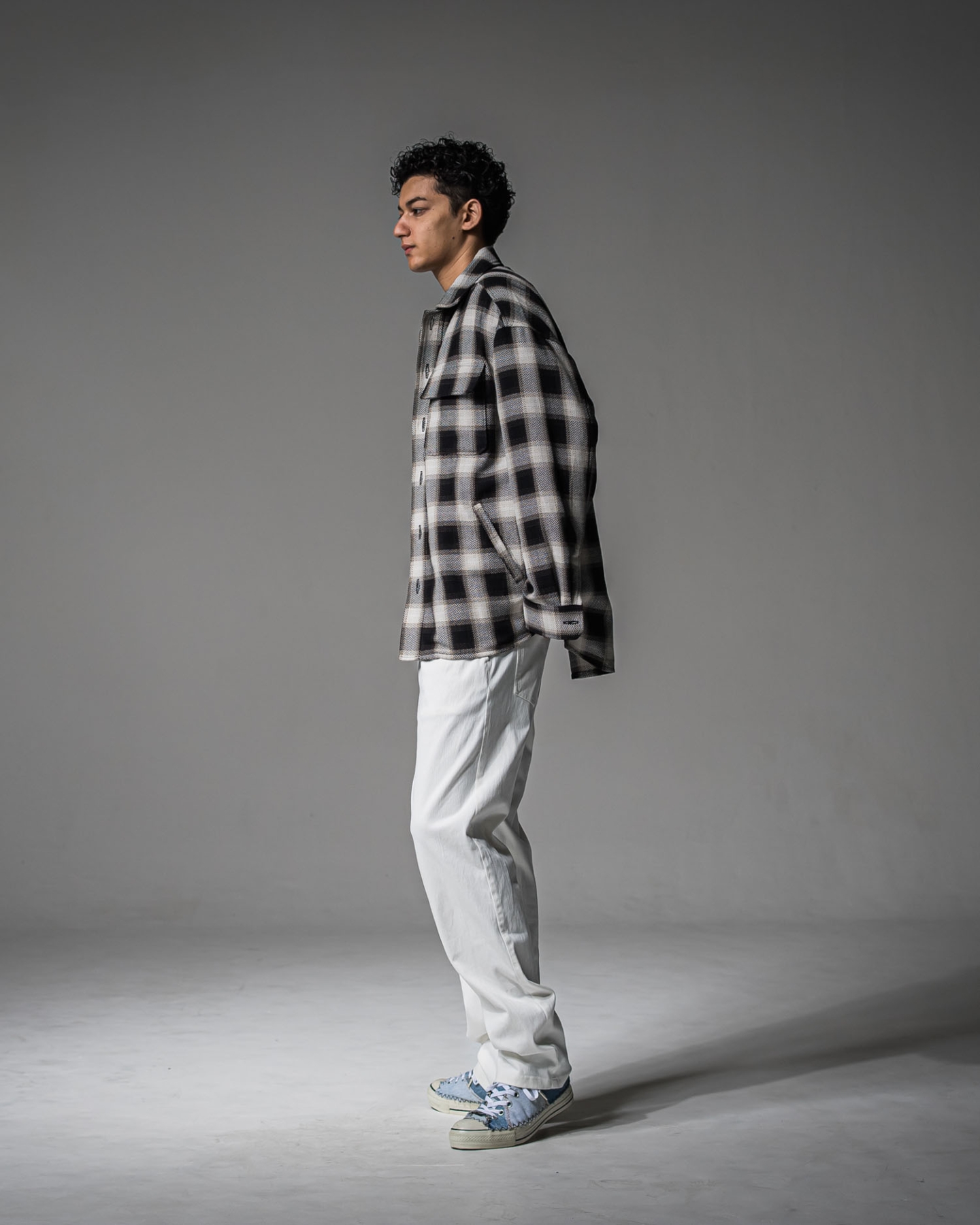 DENIM JERSEY WIDE PT