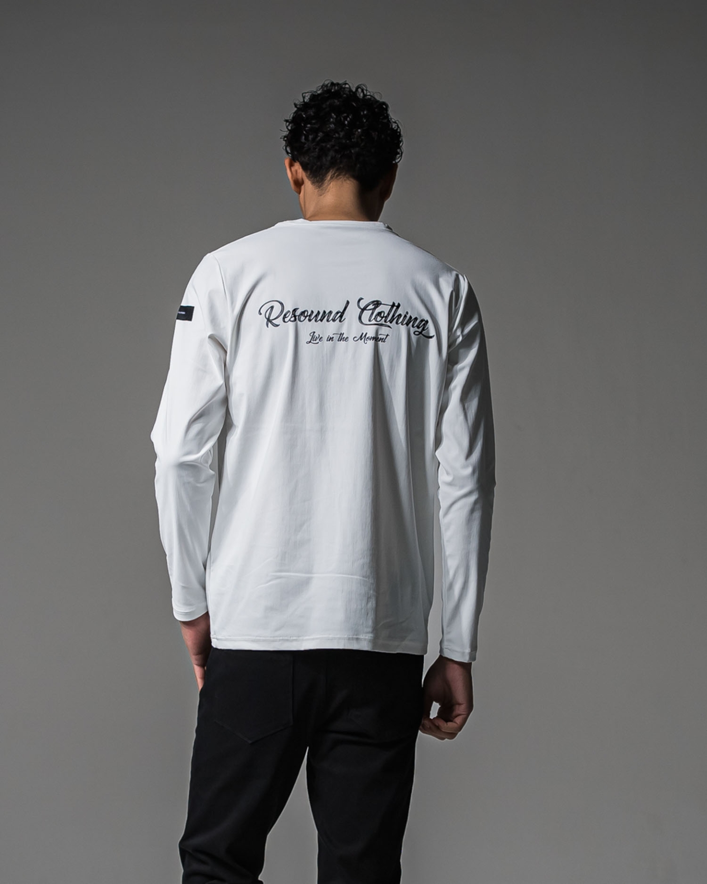 BACK PT nylon longsleave Tee