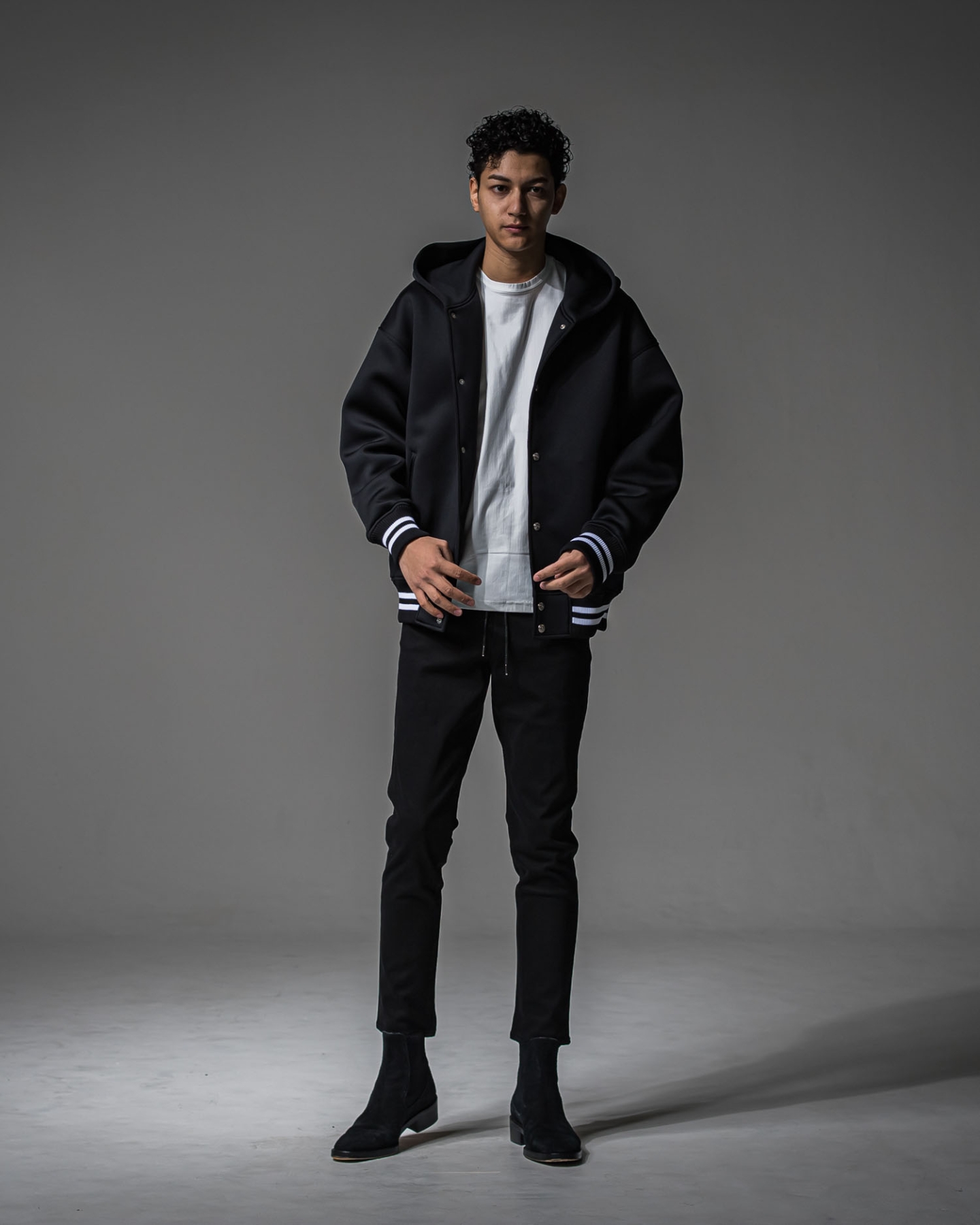 BACK PT nylon longsleave Tee