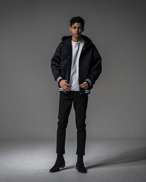 BACK PT nylon longsleave Tee