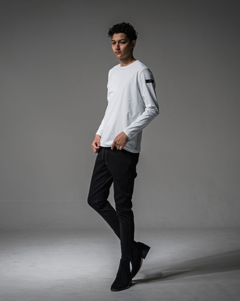 BACK PT nylon longsleave Tee