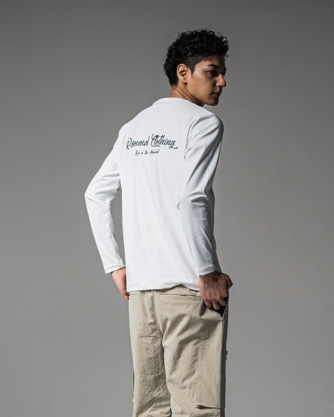 BACK PT nylon longsleave Tee