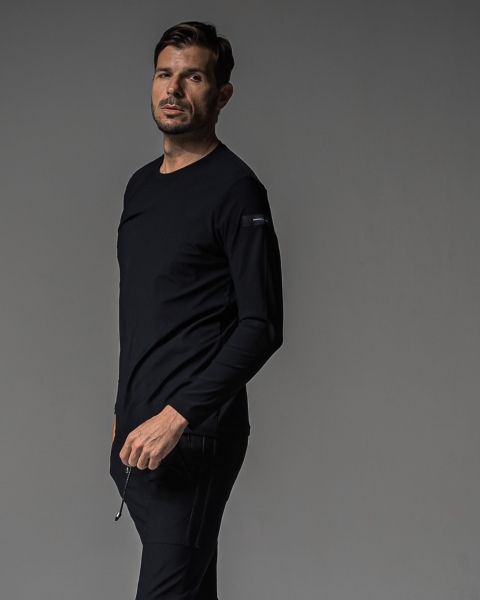 BACK PT nylon longsleave Tee