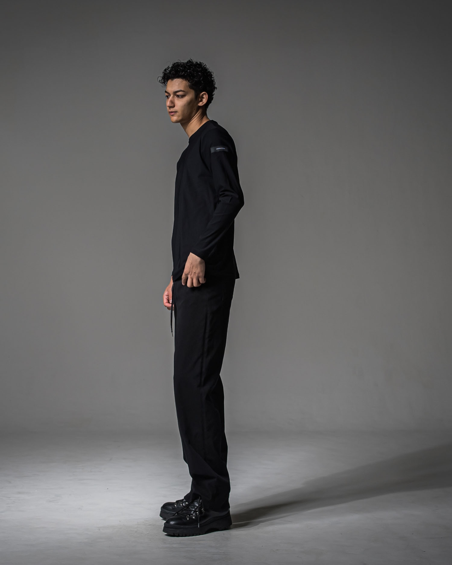 BACK PT nylon longsleave Tee