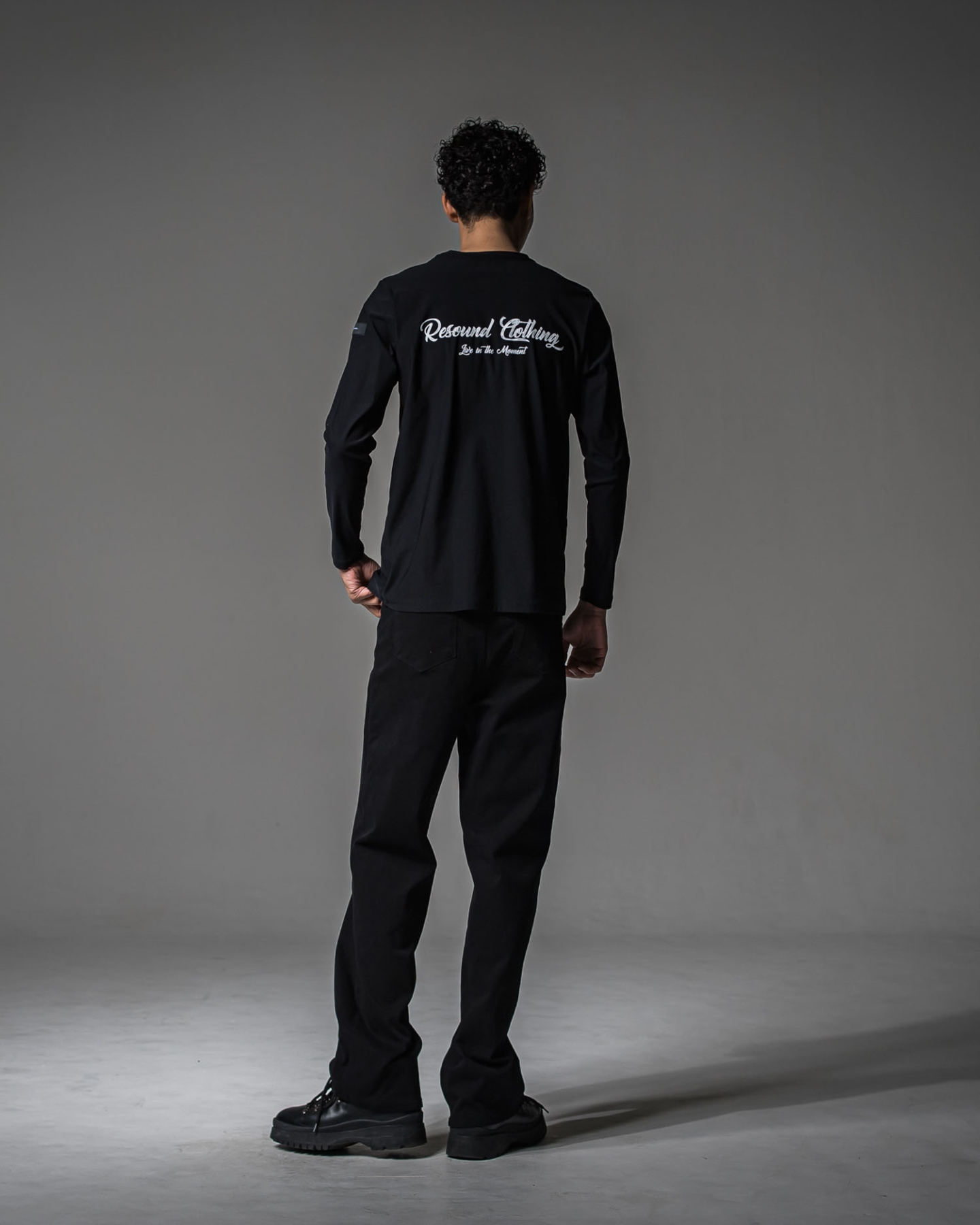 BACK PT nylon longsleave Tee