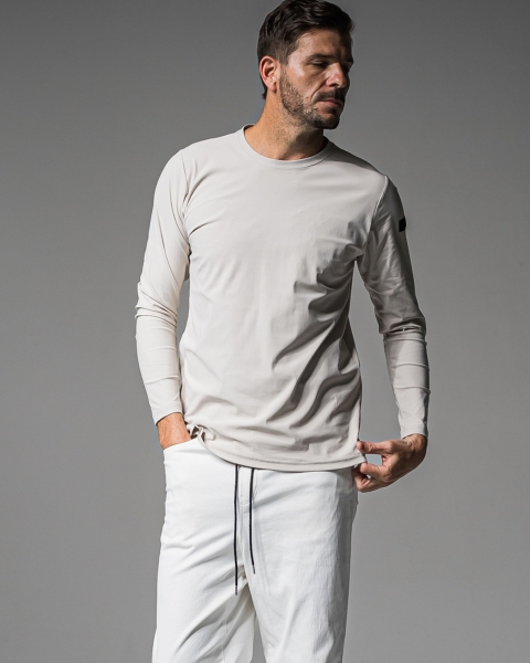 BACK PT nylon longsleave Tee