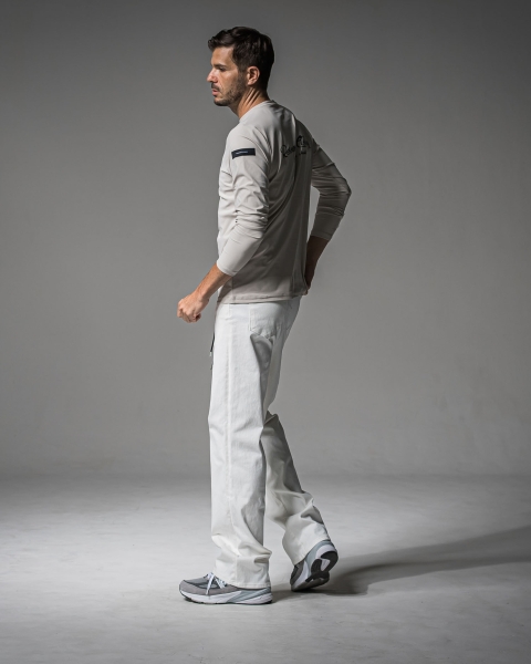 BACK PT nylon longsleave Tee