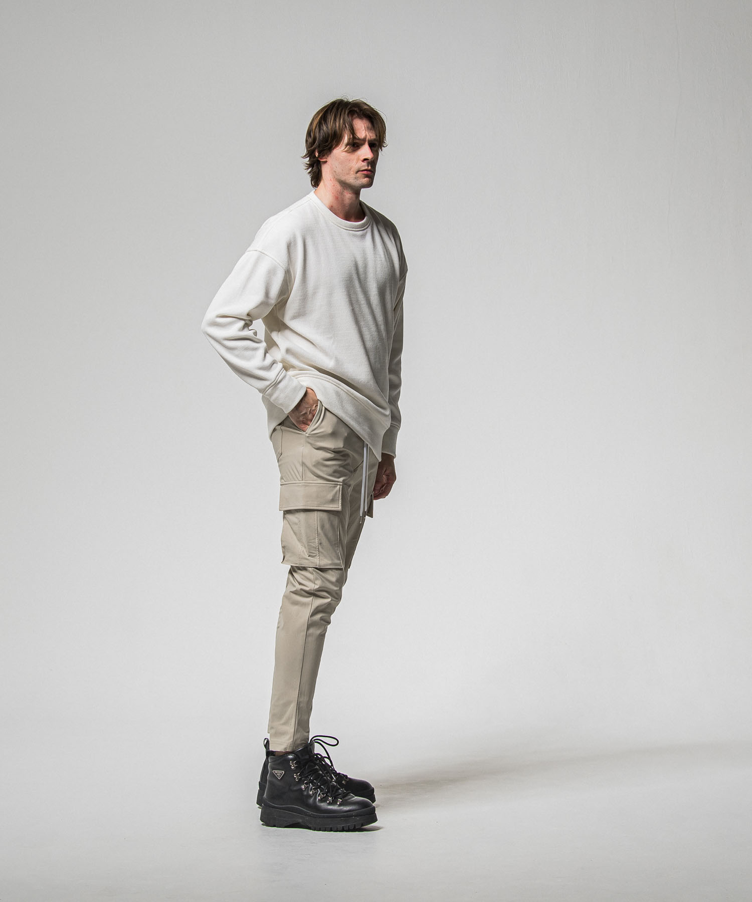 velours fleece thermal  loose trainer