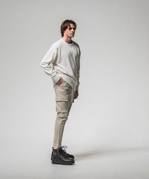 velours fleece thermal  loose trainer