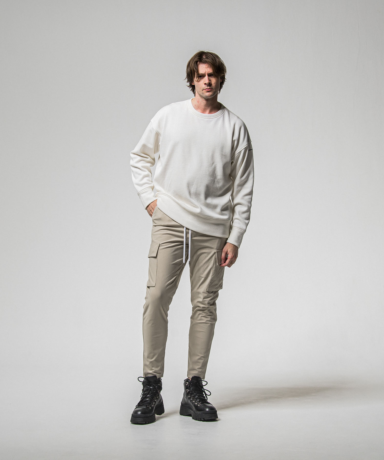 velours fleece thermal  loose trainer