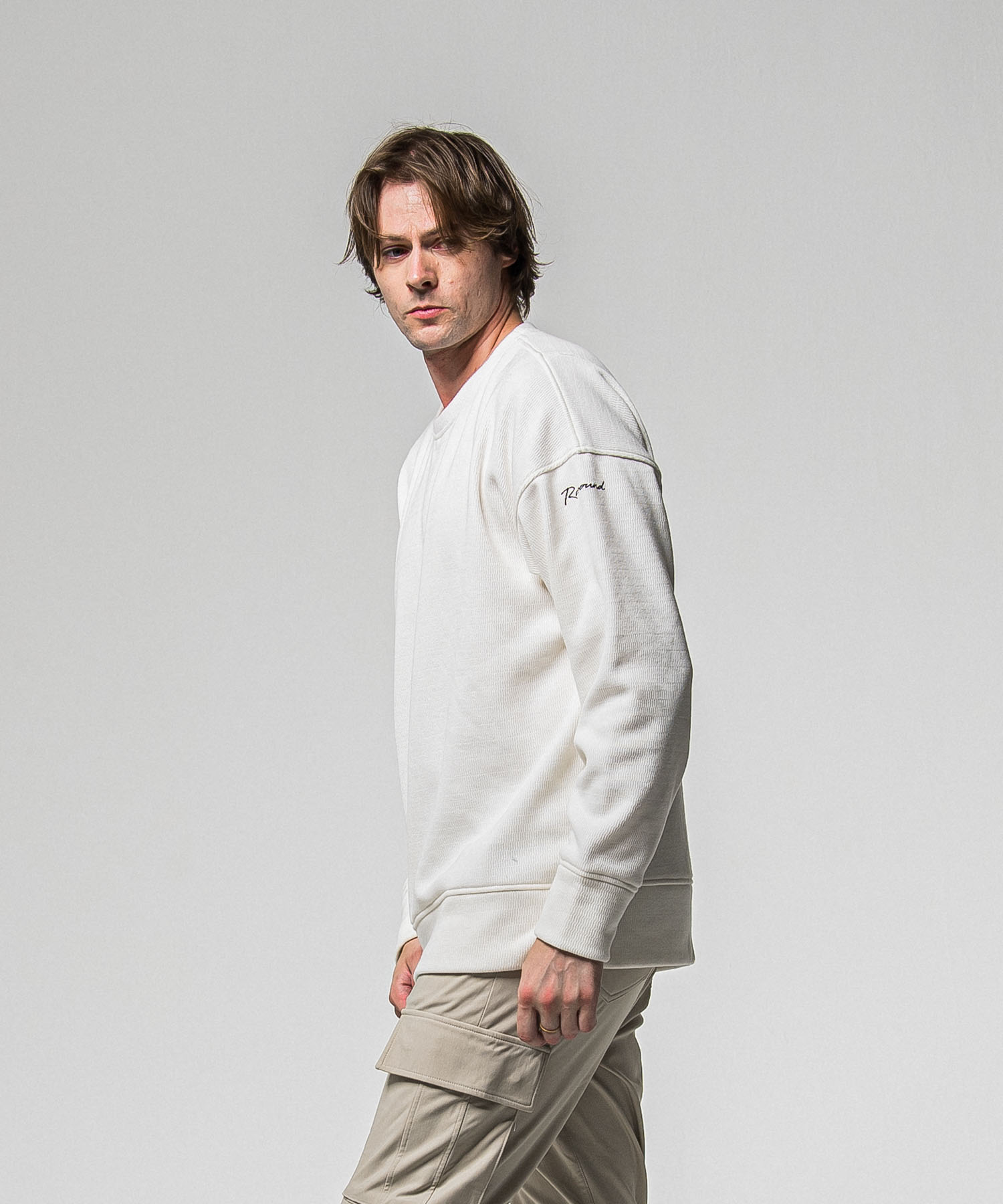 velours fleece thermal  loose trainer