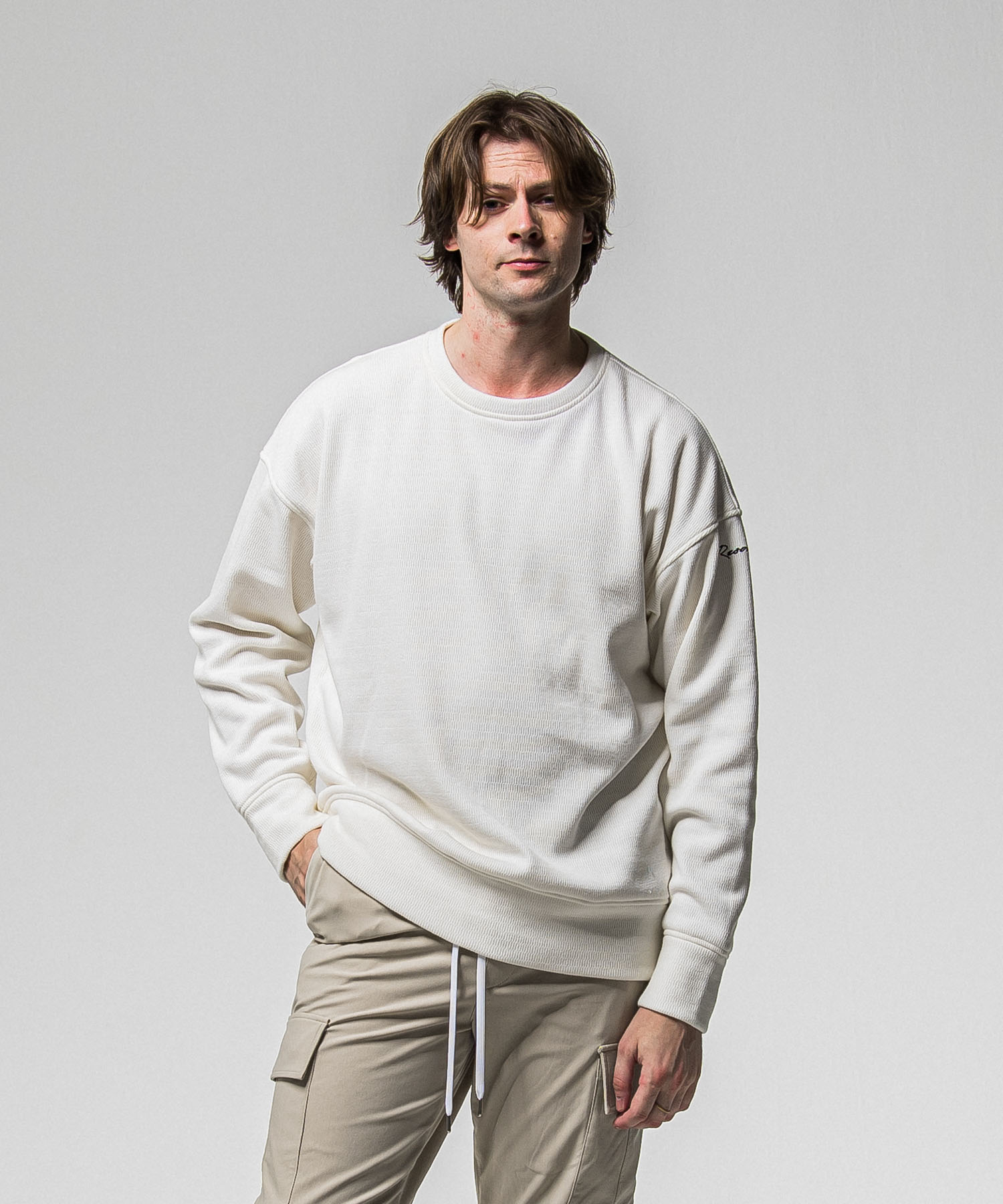 velours fleece thermal  loose trainer