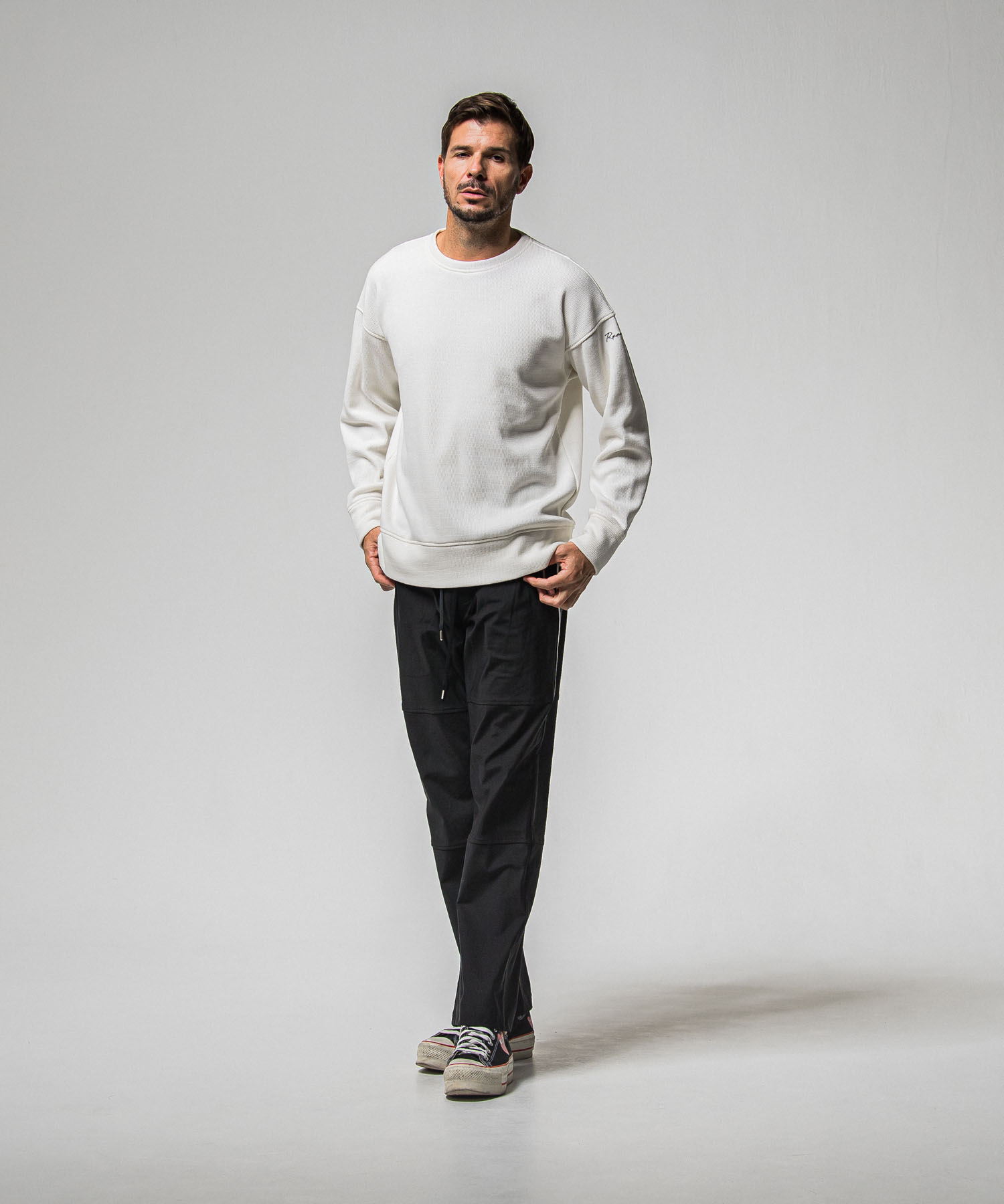 velours fleece thermal  loose trainer