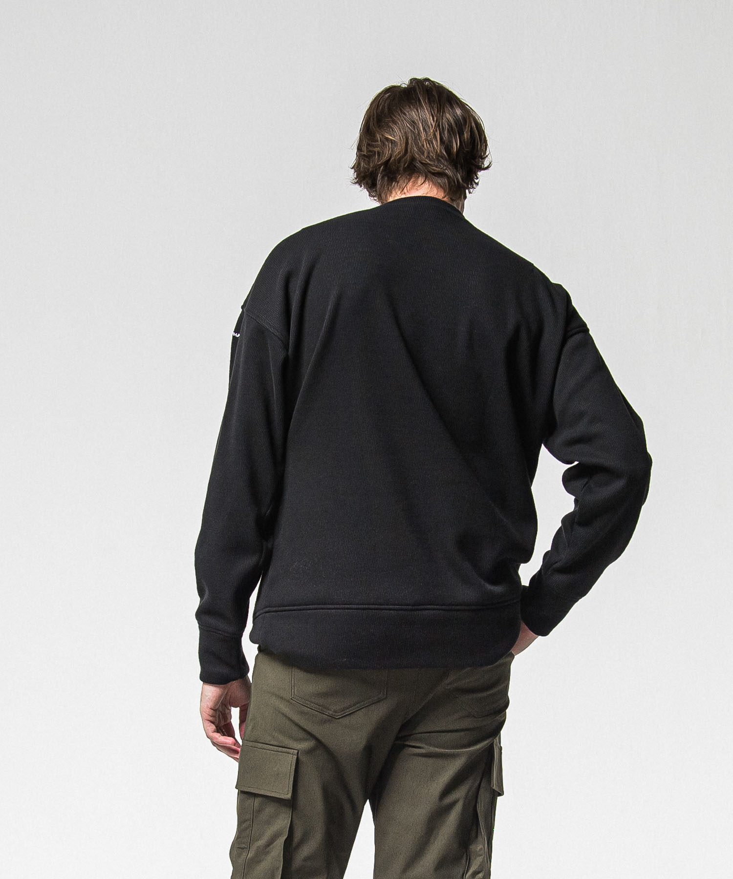 velours fleece thermal  loose trainer