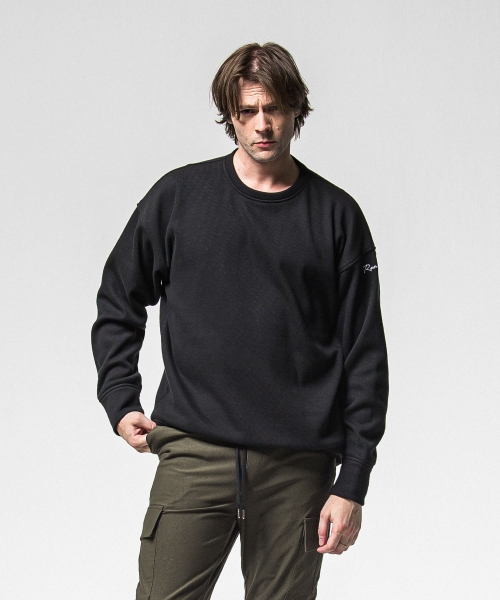 velours fleece thermal  loose trainer