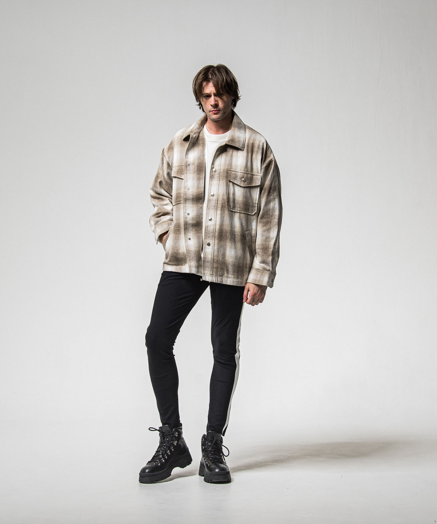  RC chenille velours fleece drop　trainer