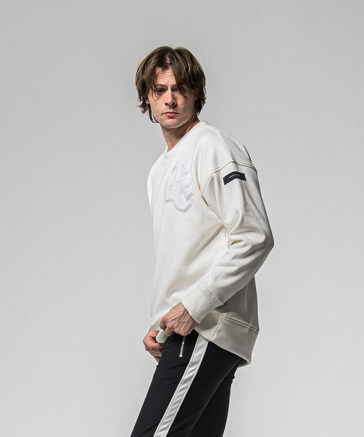  RC chenille velours fleece drop　trainer