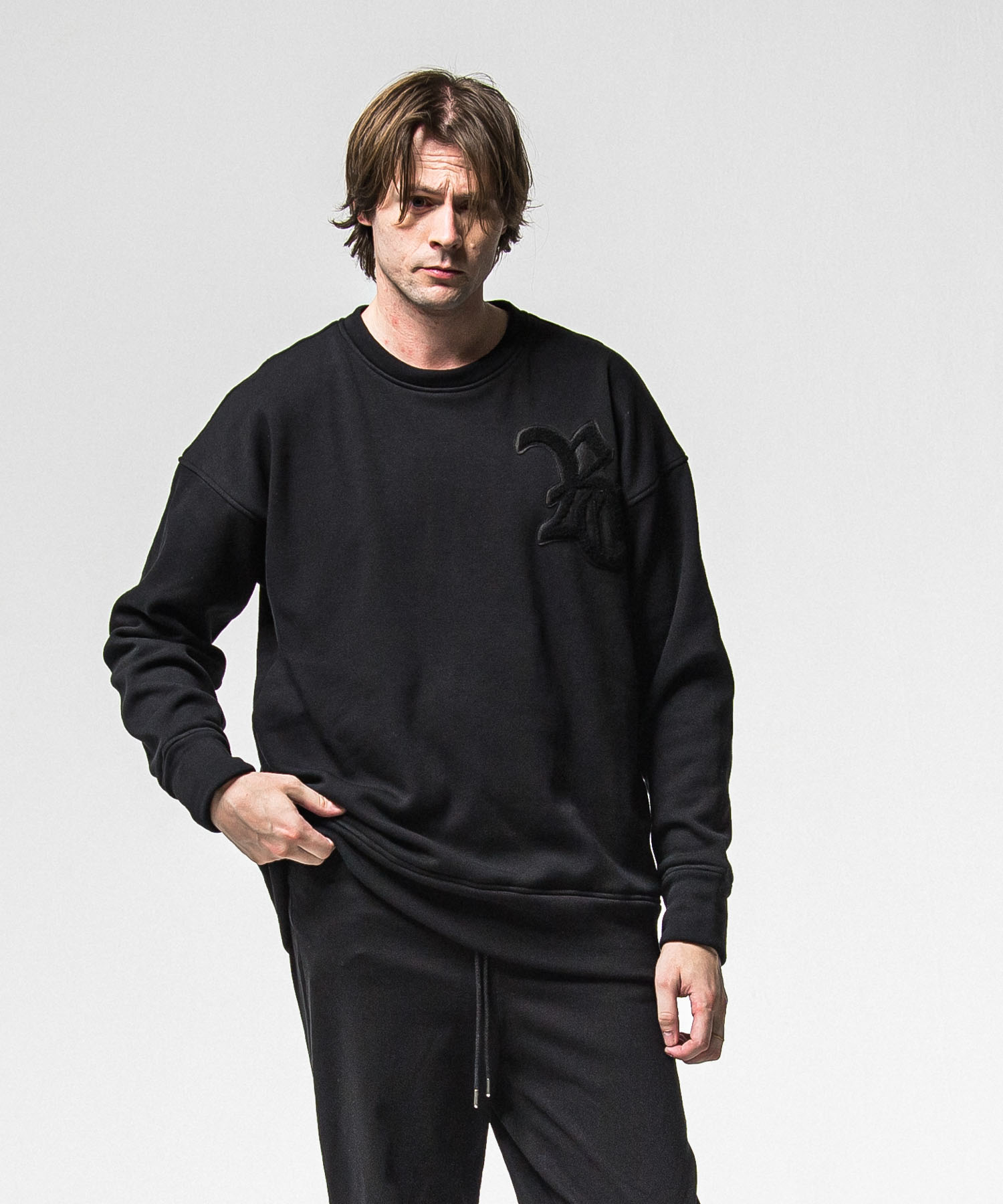  RC chenille velours fleece drop　trainer