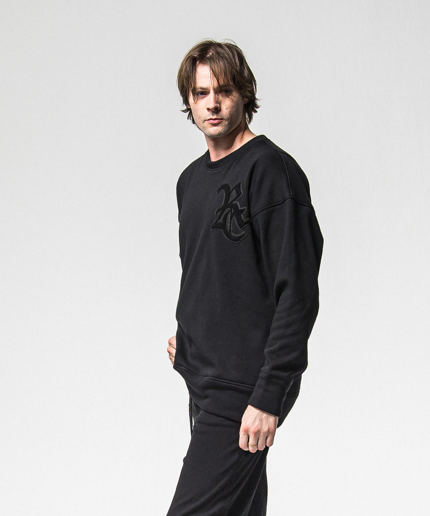  RC chenille velours fleece drop　trainer