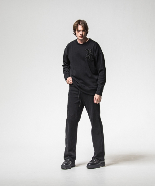  RC chenille velours fleece drop　trainer