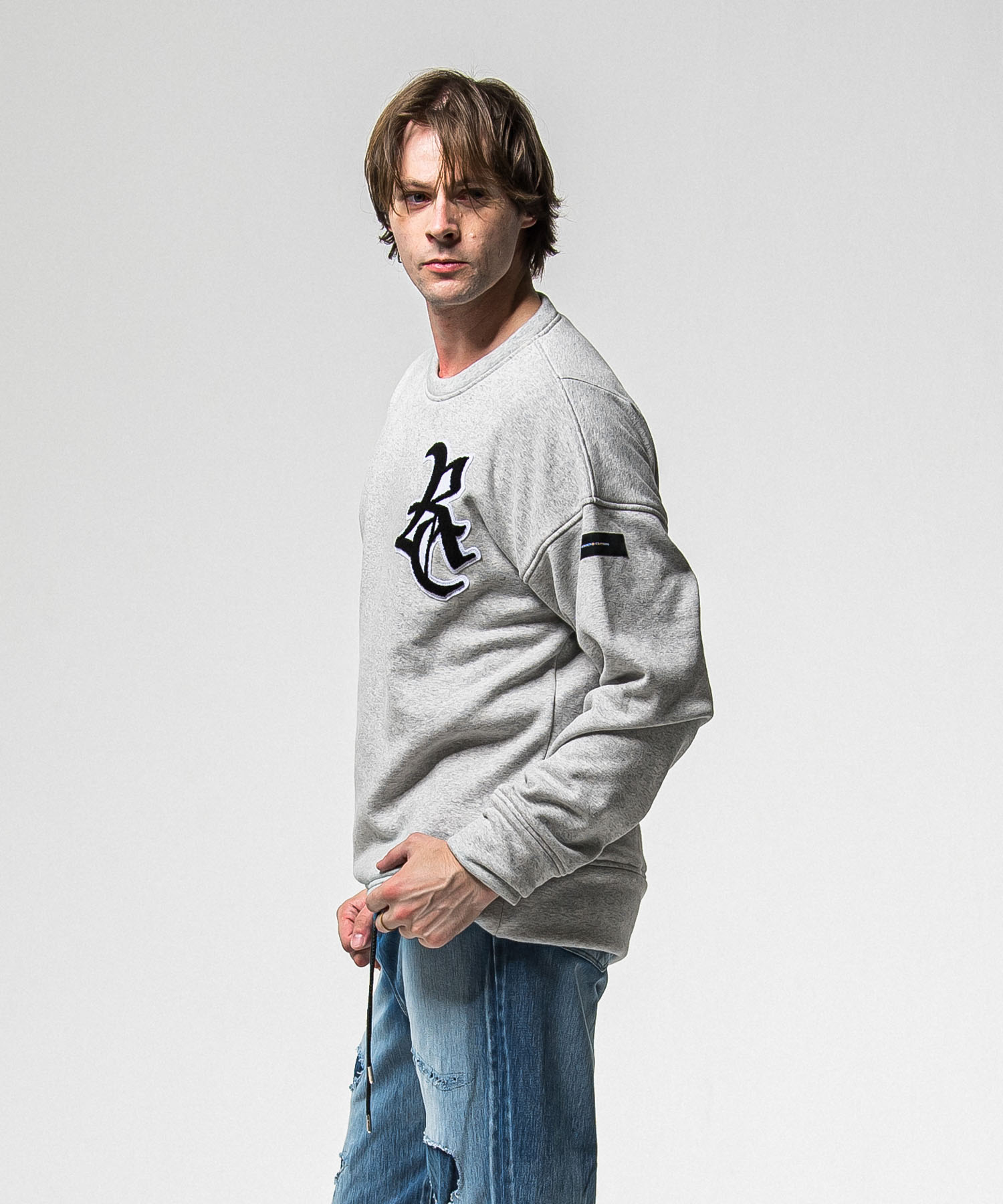  RC chenille velours fleece drop　trainer