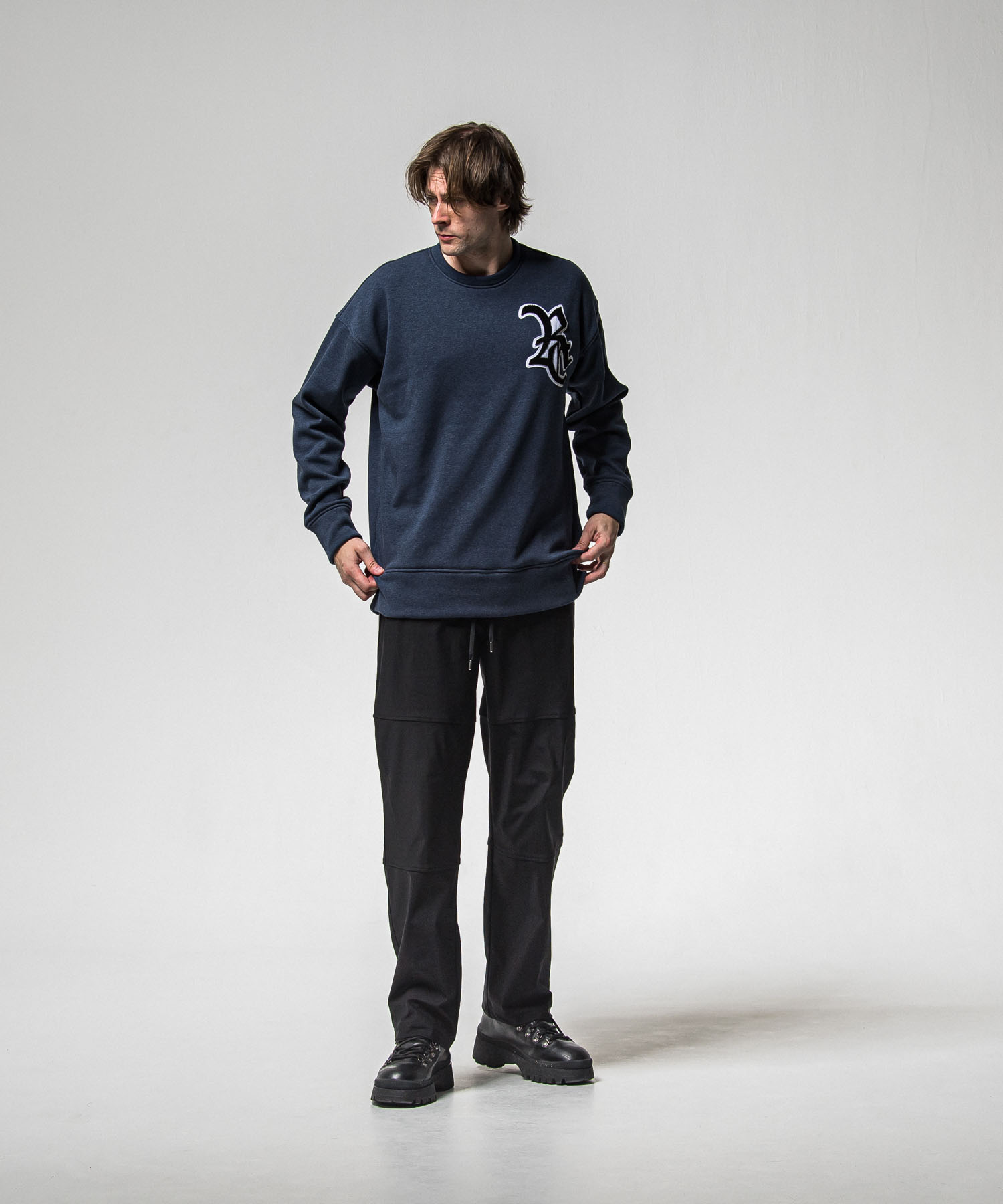  RC chenille velours fleece drop　trainer