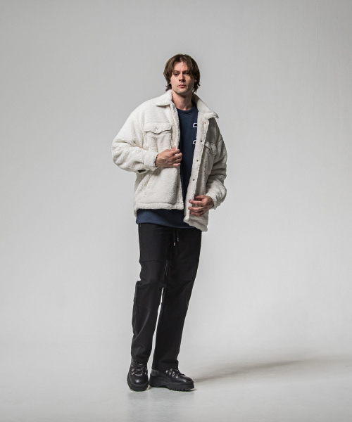  RC chenille velours fleece drop　trainer