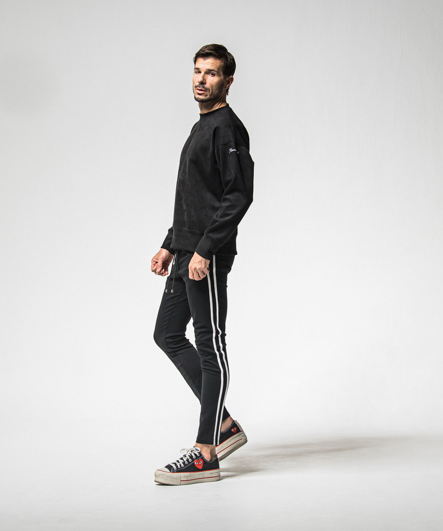  suede drop　trainer