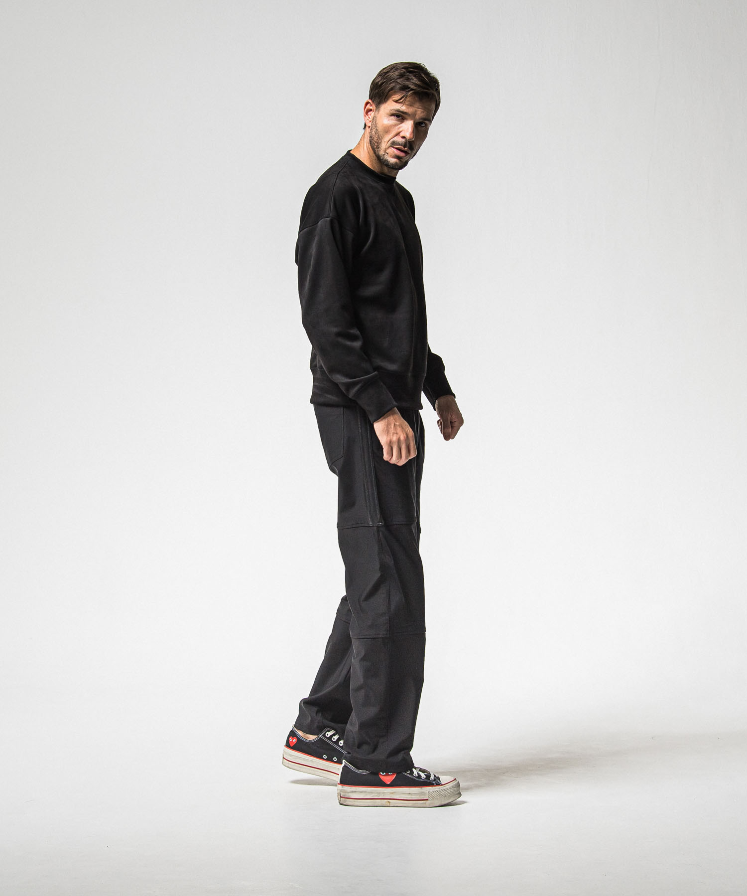  suede drop　trainer