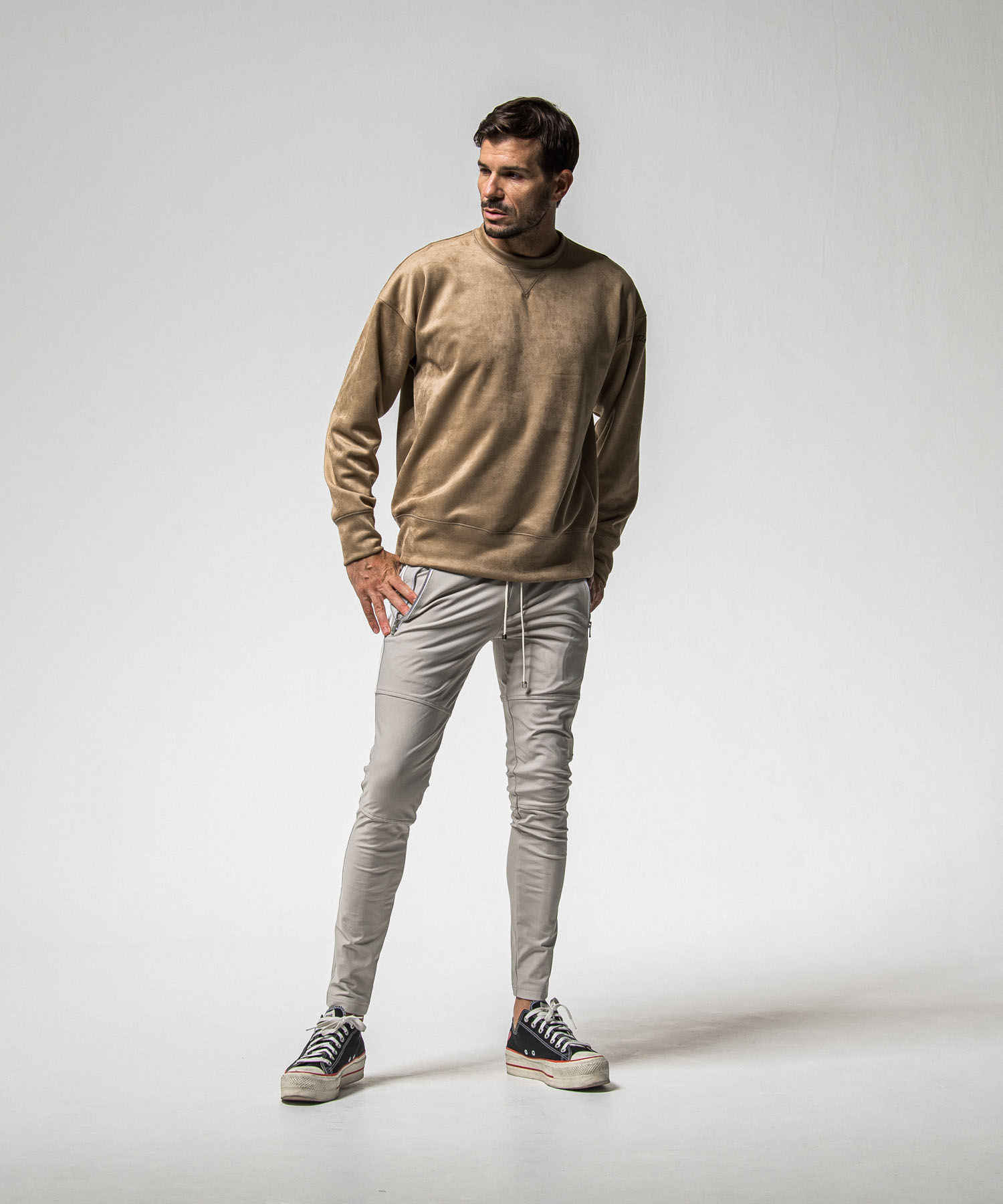  suede drop　trainer