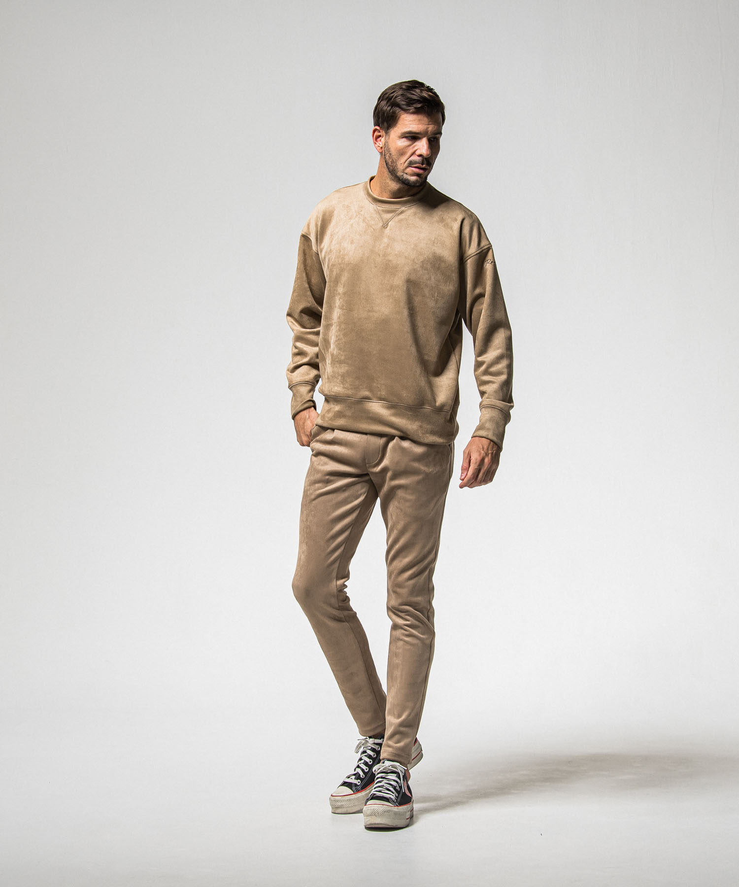  suede drop　trainer