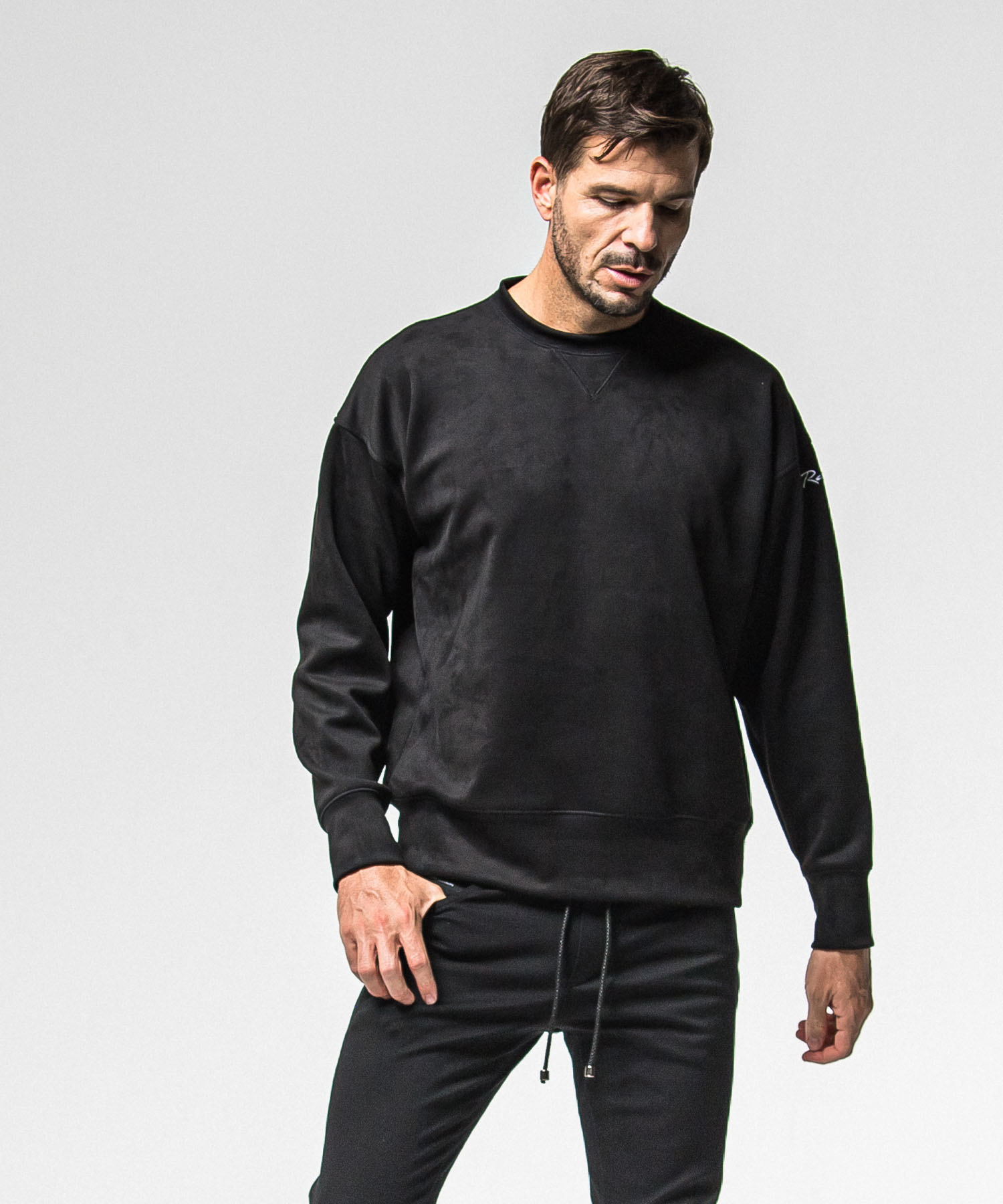  suede drop　trainer