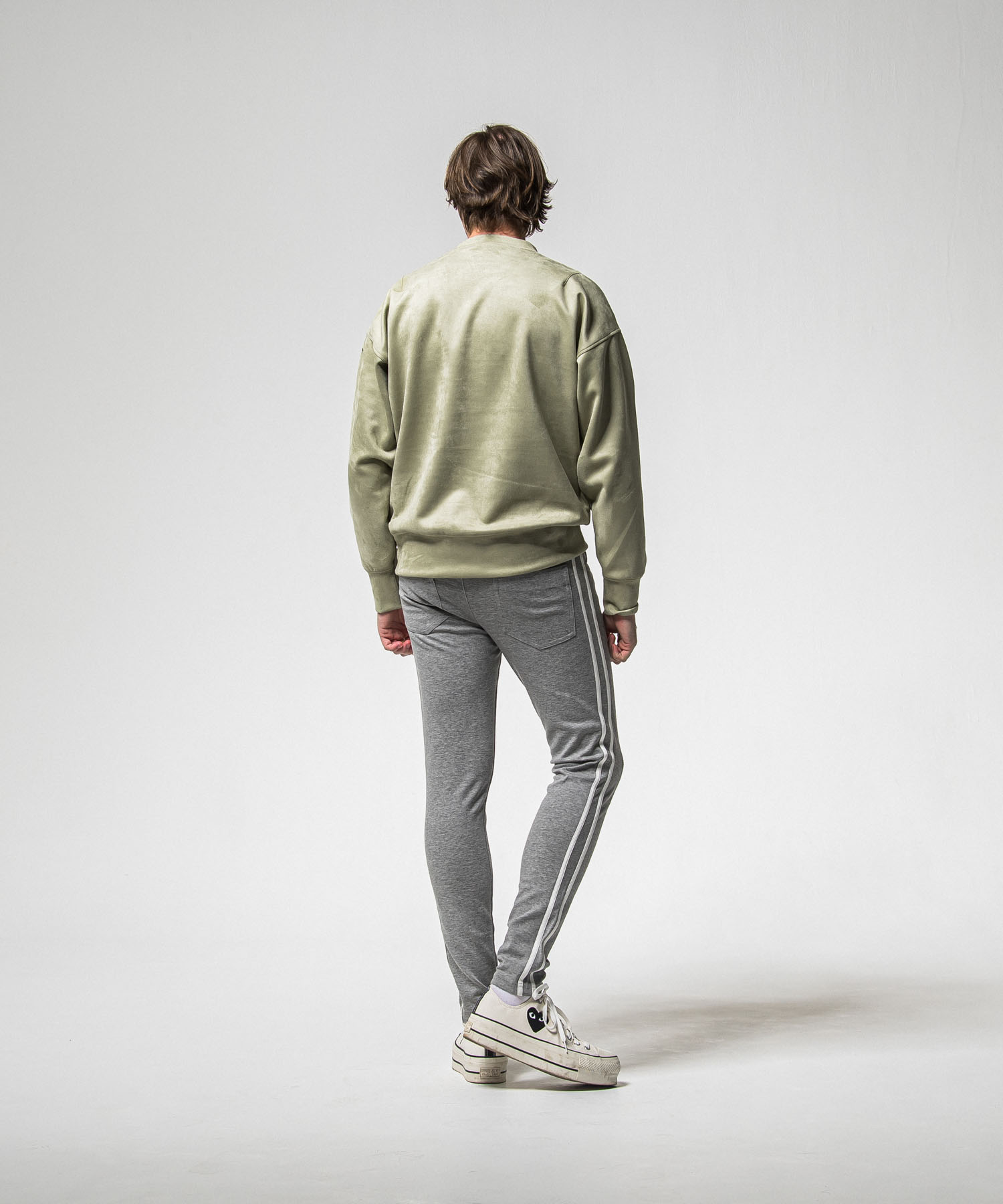  suede drop　trainer