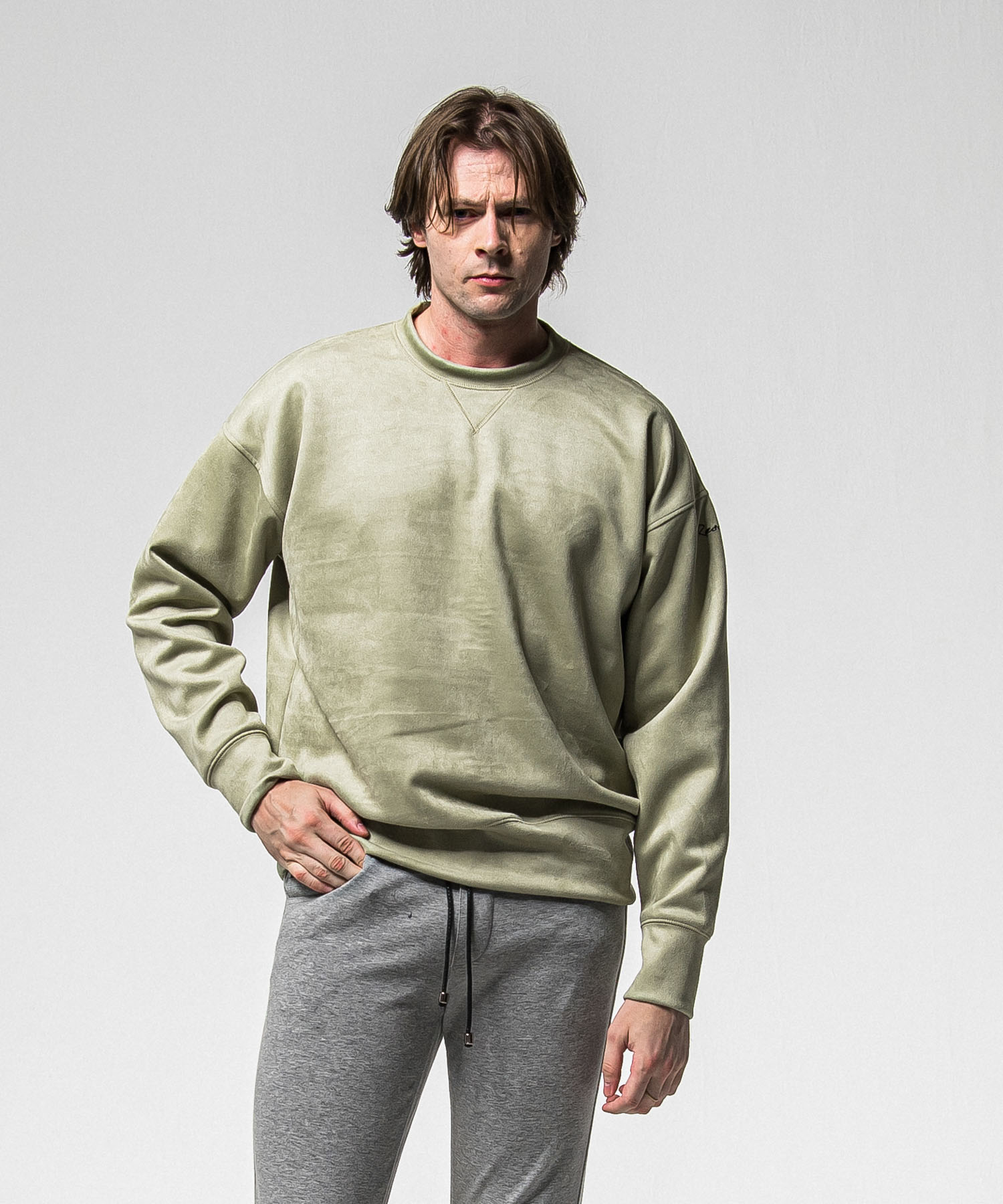  suede drop　trainer