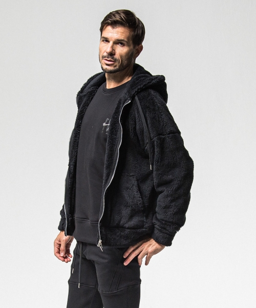 BOA zip loose hoodie