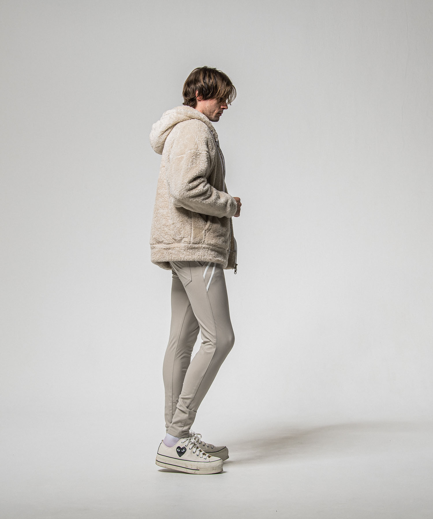 BOA zip loose hoodie