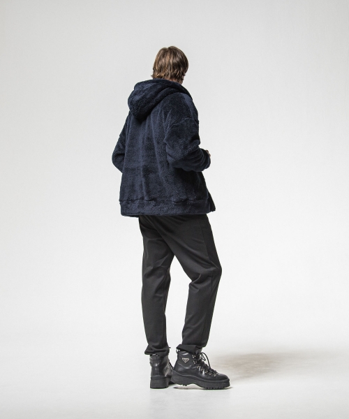 BOA zip loose hoodie