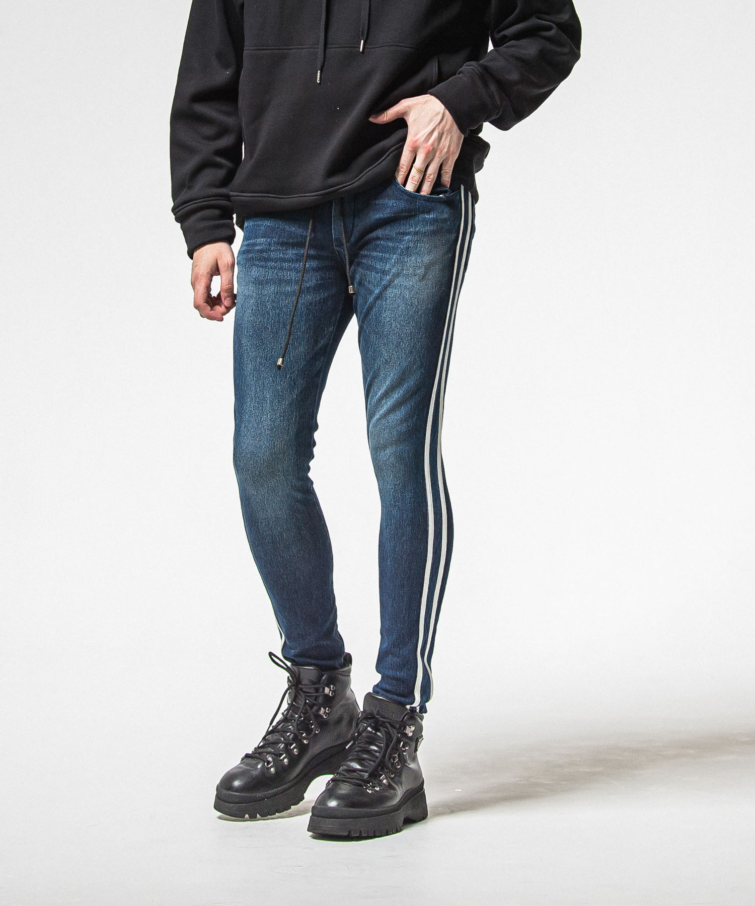 EX denim jersey  BLINDLINE   PT