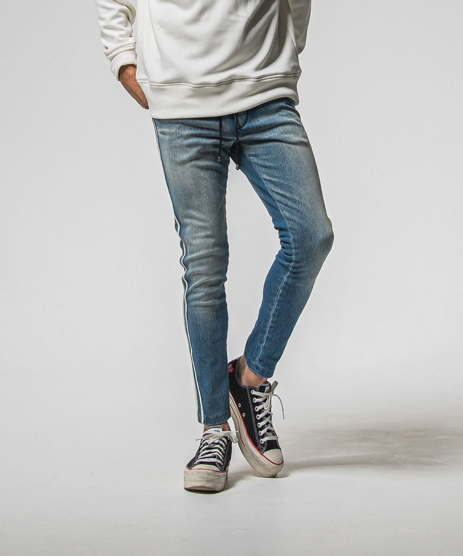 EX denim jersey  BLINDLINE   PT