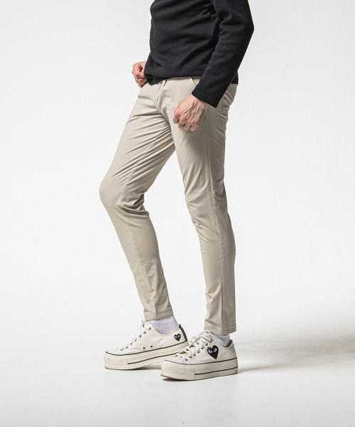 CHRIS　EASY HEAT TUCK PANTS